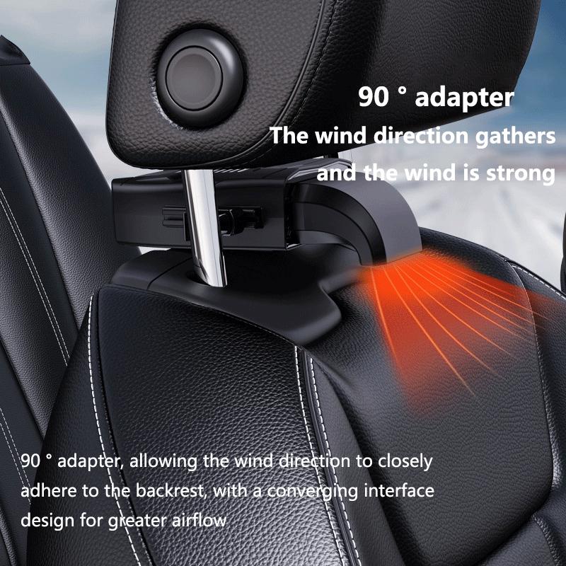 12V Elektrischer Kühl-Heizlüfter Entfeuchter Enteiser 150W Raumheizer Tragbarer Auto-Heizlüfter 360 Grad Drehung Auto Innenraum