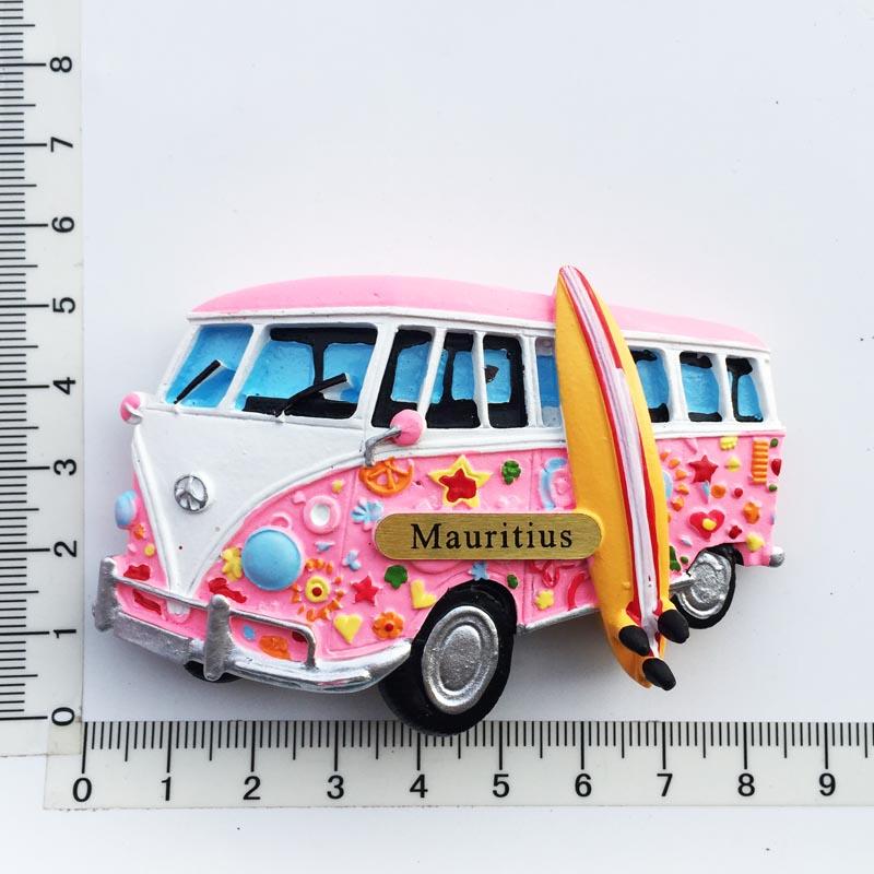 Mauritius Travelling Fridge Magnets Creative Mauritius Tourism Souvenirs Fridge Stickers Home Decor Wedding Gifts