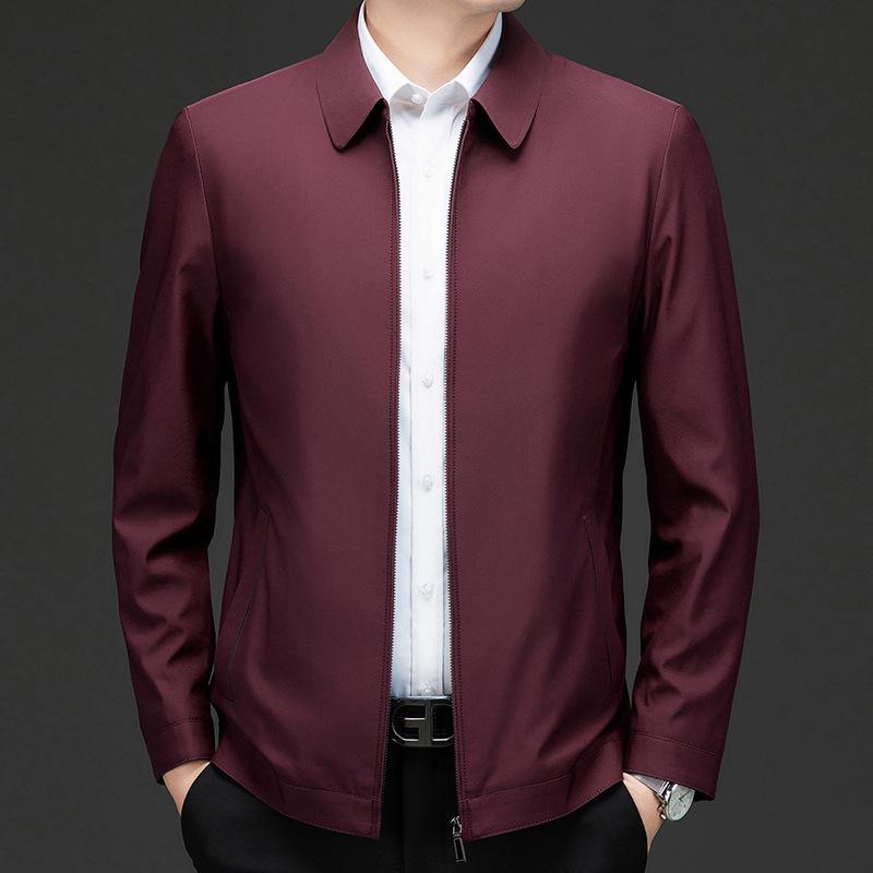 Autumn Men s Casual Business Lapel Collar Versatile Jacket Fashion Commute M