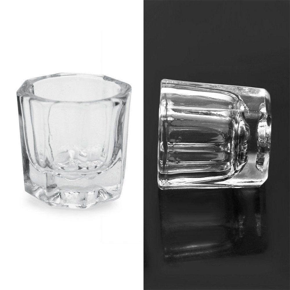 Mini Clear Acrylic Powder Bowl Acrylic Dappen Dish Cup Liquid Cup Crystal Glass Cup Nail Art Tools