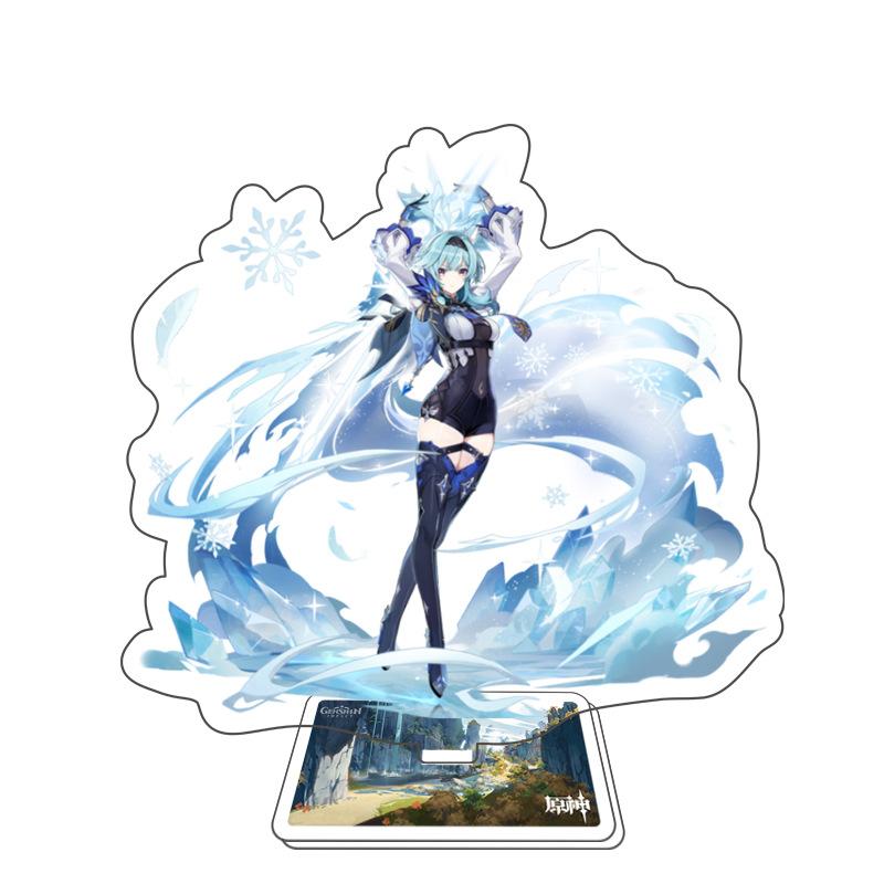 Game Anime Open World Impact Acrylic Figure Stand Painted Desk Decor Ornament 15CM Model Gift