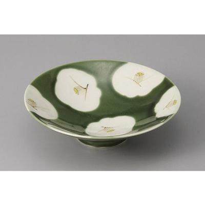 Arita Ware Oribe Tsubakihira Small Bowl X Japanese Tableware for Commercial Use [16 4.5cm] Restaurants, Inns, Restaurants,