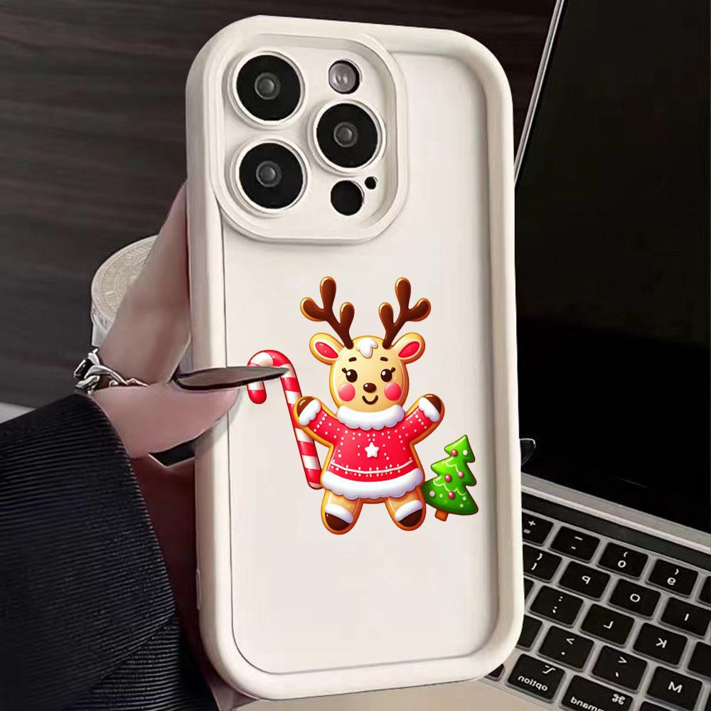 Ae102 Vánoce Šťastný Nový Rok Pouzdra na telefon pro Xiaomi 14T 12 11 Lite 5G NE Redmi 13C 14C 9C 9a A2 A3 Note 12 Pro 11s Andělské oko Žebřík Ochranný kryt