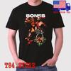 Jon Bones Jones MMA bojovník Šampion Pánské Černá Velikost S až 5XL