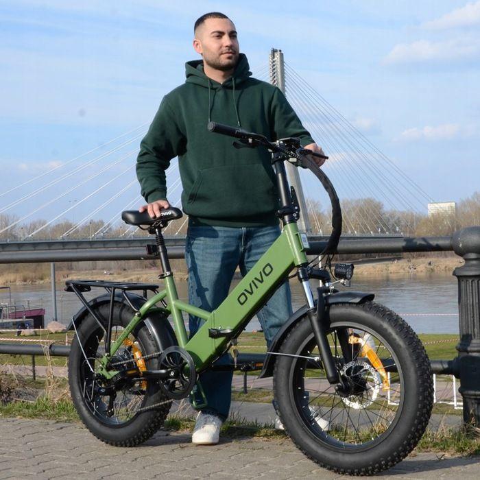 Vélo électrique - OVIVO Neo C1 Pro - 25 km/h - 10,4 Ah - 250 W - Vert