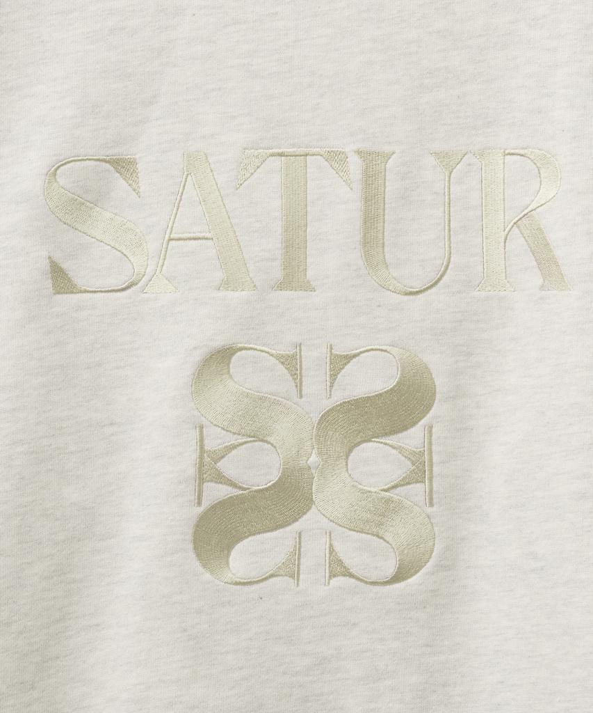 Seteo Classic Logo Sweatshirt Ivory Beige