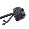 Motorcycle 22mm Steering Wheel Switch with Start/End Headlight/Warning Light Switch