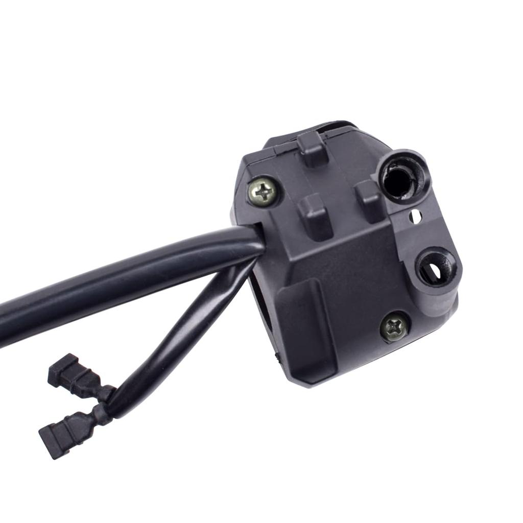 Motorcycle 22mm Steering Wheel Switch with Start/End Headlight/Warning Light Switch