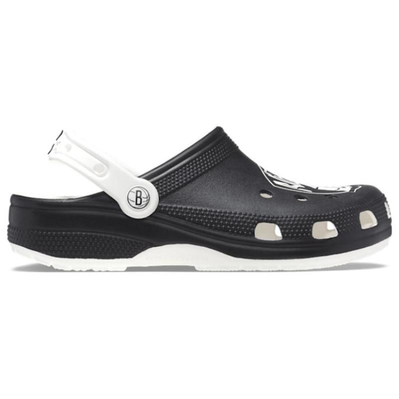 Crocs Brooklyn NBA NETS Breathable Comfortable Clog Unisex Black