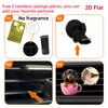 2D flat cup dog car vent clip decorative diffuser (fragrance not included), car interior decoration, aromatherapy clip, ideal for holiday gifts