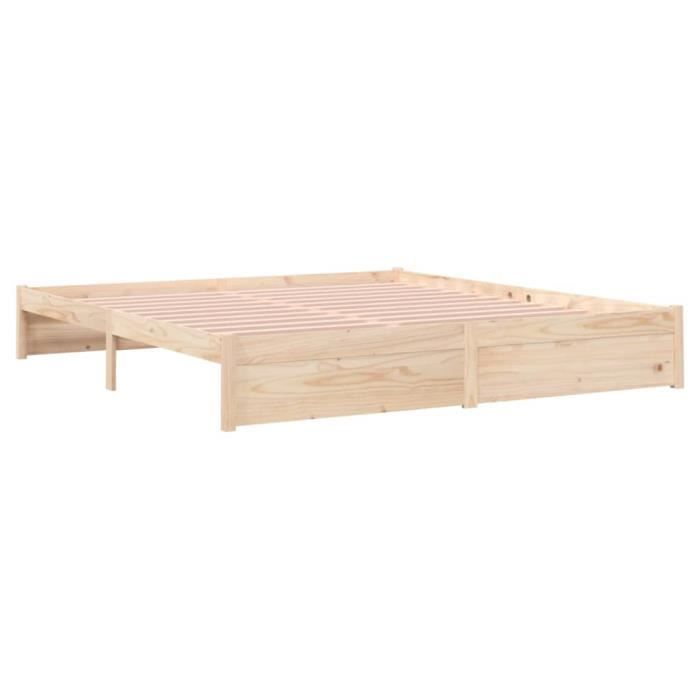 VidaXL Bed Frames Solid Wood 180x200 Cm Super King 814964