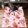 1pc Princess Strawberry (7) Design Printed Area Rug Carpet for Bedroom Living Room Home Decor Rugs Mat Non Slip Mat Rug for Bedside