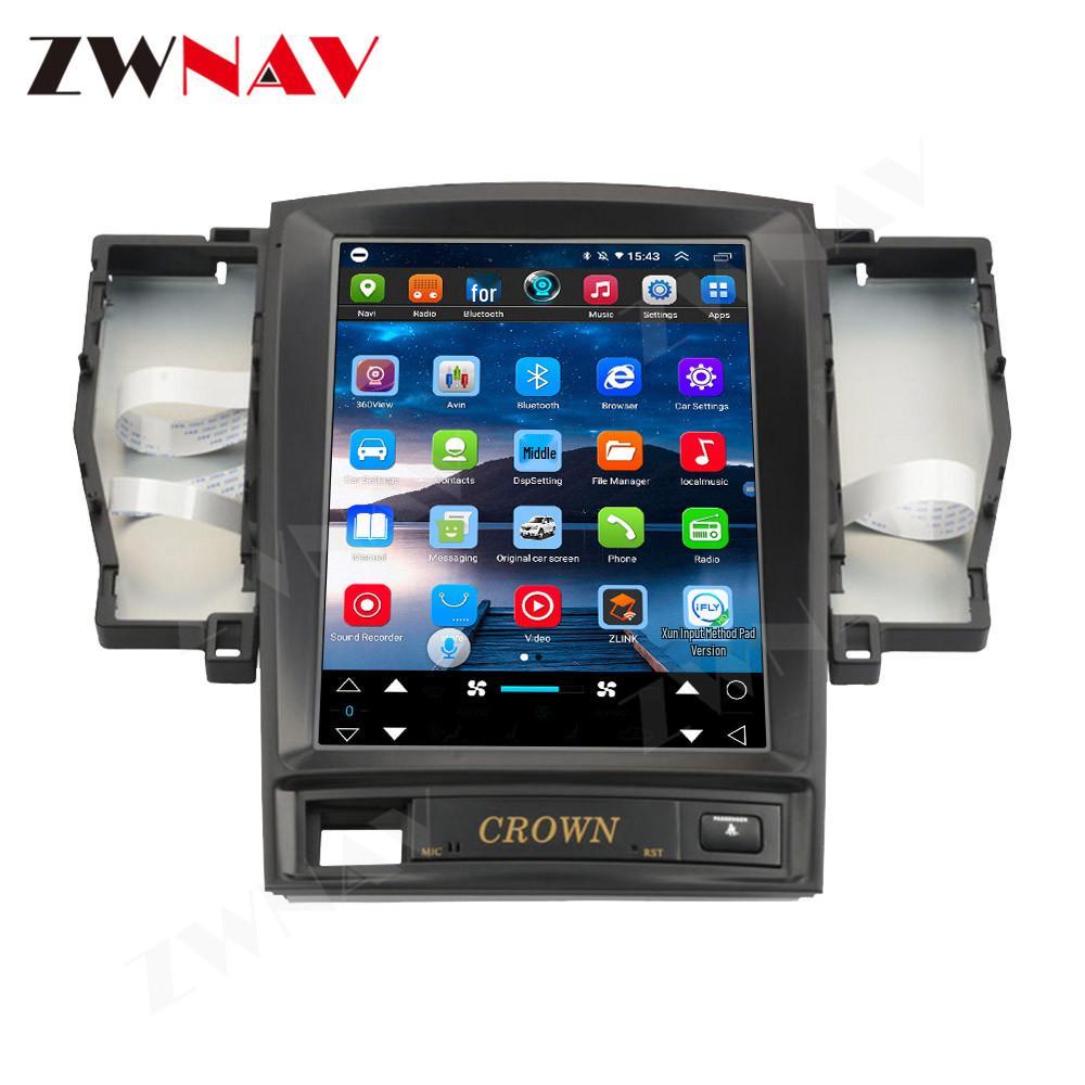 Crown 10.4-Inch 32GB All-in-One GPS Navigation with 4G Full Netcom for Android 10, 12th Gen