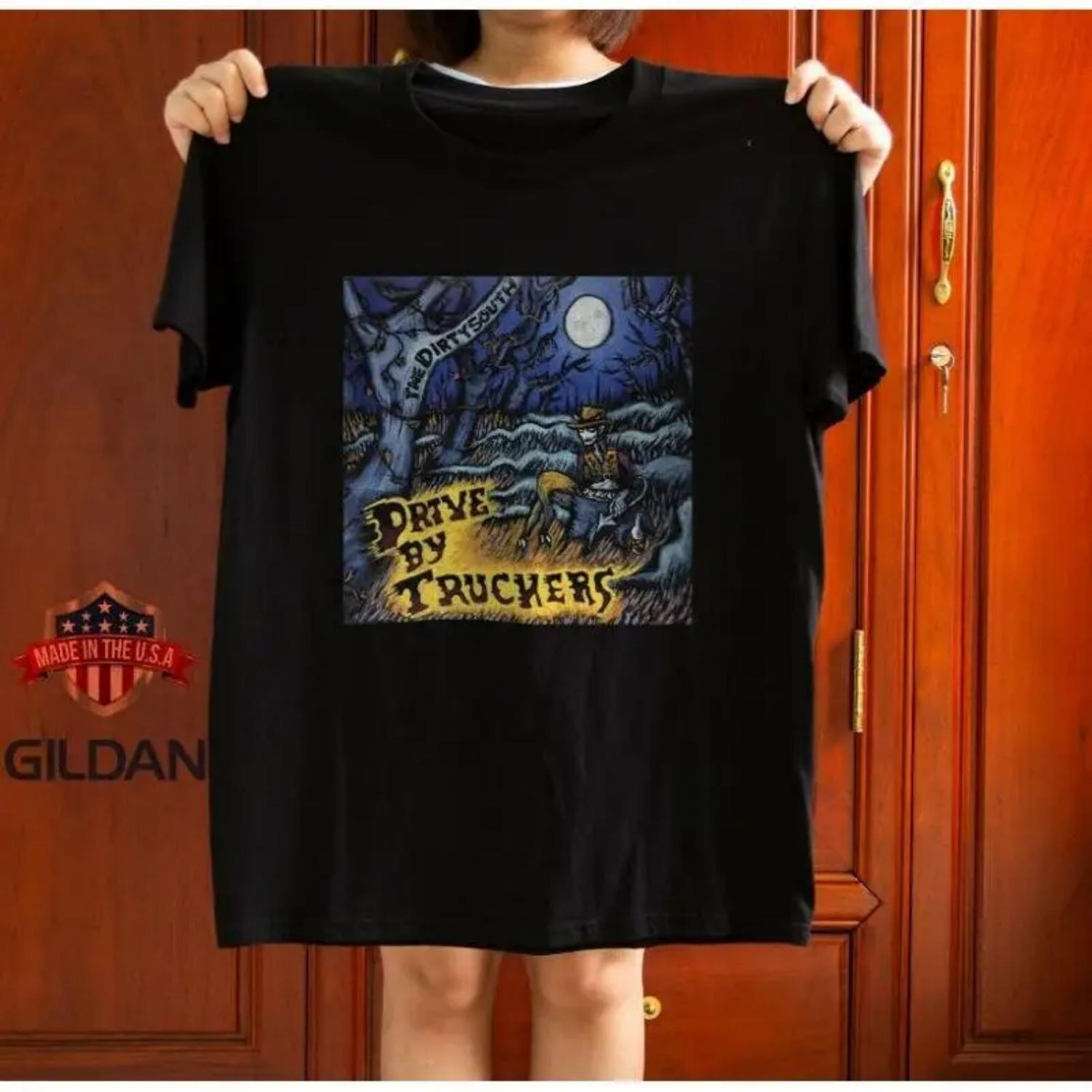 New Drive By Truckers The Dirty South T Shirt Size S 5Xl S чёрный