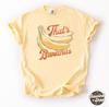 Das ist Bananen Comfort Colors Shirt, Lustiges Bananen Shirt, Frucht Shirt, Lustige Banane, Vintage Ästhetik, Retro Grafik T-Shirt, Bananen T-Shirt