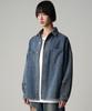 Urban Dress Buko Pocket Denim Shirt Ash Light Blue