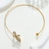 Colorful Flower Necklaces Adjustable Collar Necklace Elegant Open Chokers  Girl