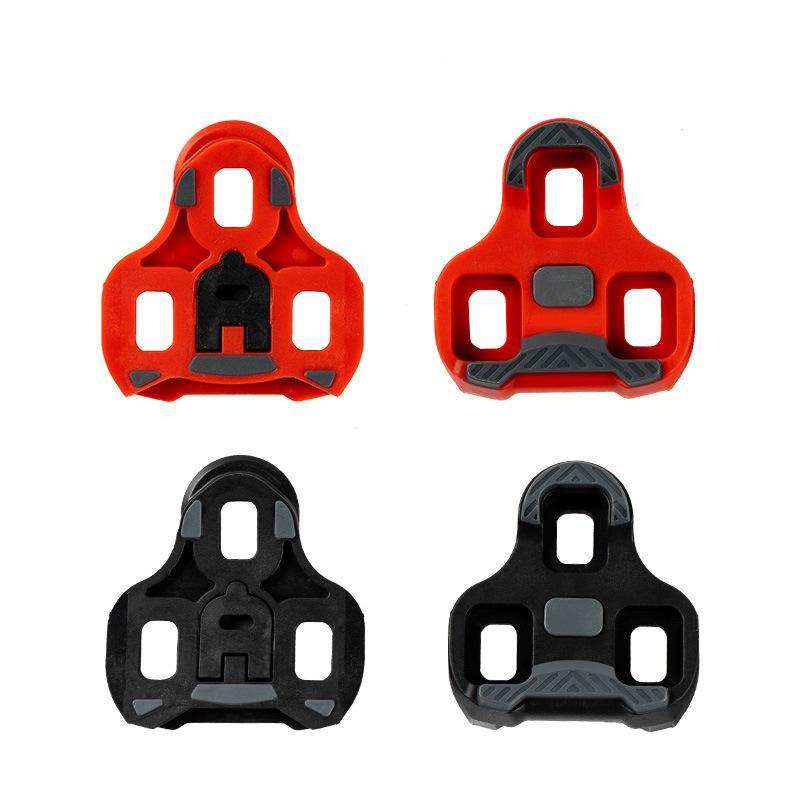 Self Lock Bike Cleats 1 Pair with Storage Box 0/45/9 Degree Fit for CC LOOK Road Bike Pedal Clips