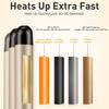 Hatteker 25MM Curling Iron Egg-Shaped Salon Professional Constant Temperature Hair Protection Negative Ion Big Wave