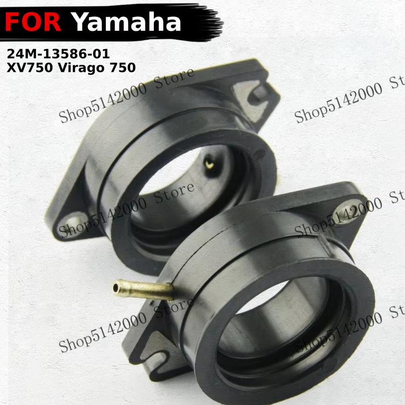 Motorcycle Parts Carburettor Interface Adapter Intake Manifold 24M-13586-01 For Yamaha XV 750 XV750 Virago 750 1988 - 1998