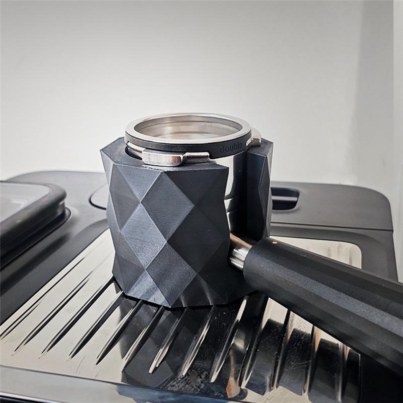 

A65T-Powder Making Holder Coffee Handle Rack For NINJA ES601 ES655 ES701 Tamper Stand Barista Tool Tamping Shelf чёрный