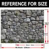 Retro Stone Brick Wall Background - A Multi-functional Polyester Background Suitable for Family Teenage and Adult Portraits