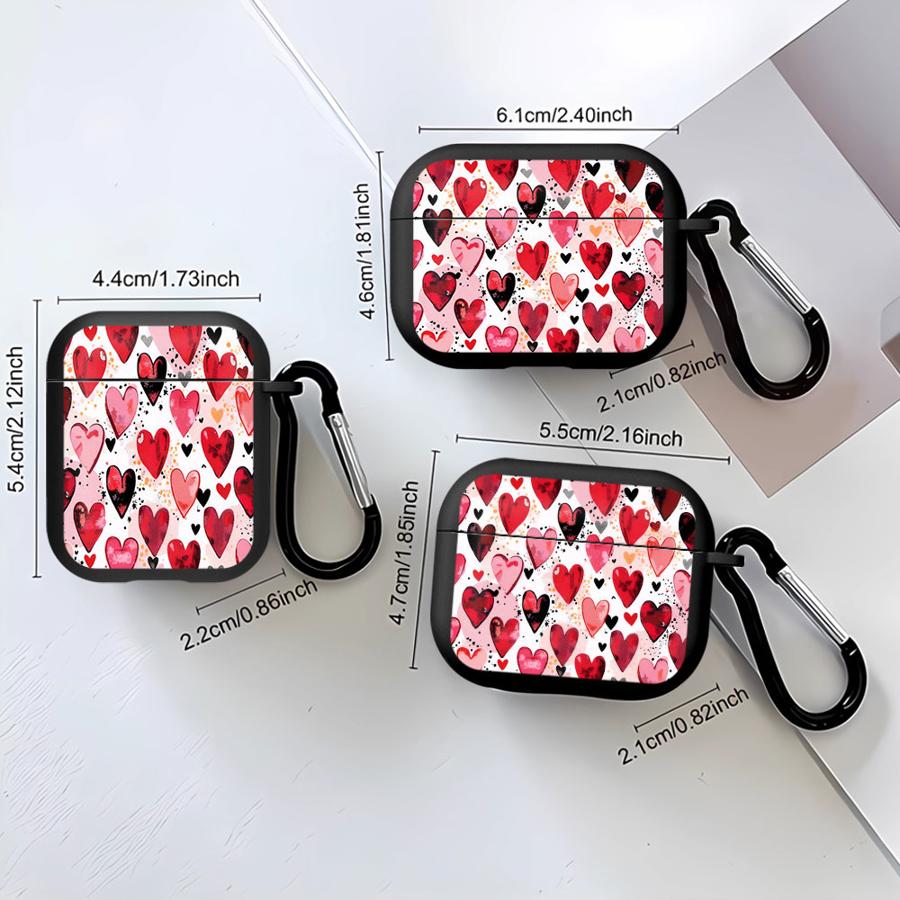 Retro Love Soft Earphone Cases Cover Case For Airpods 4 Pro3 Pro 2 1 Pro2 3