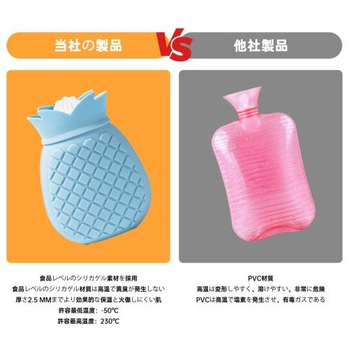 Eco-Friendly Hot Water Bottle with Water Refill, Rapid Heating Silicone, Microwaveable, Warms, Relieves Fatigue, Ideal for Menstruation, and Keeps You