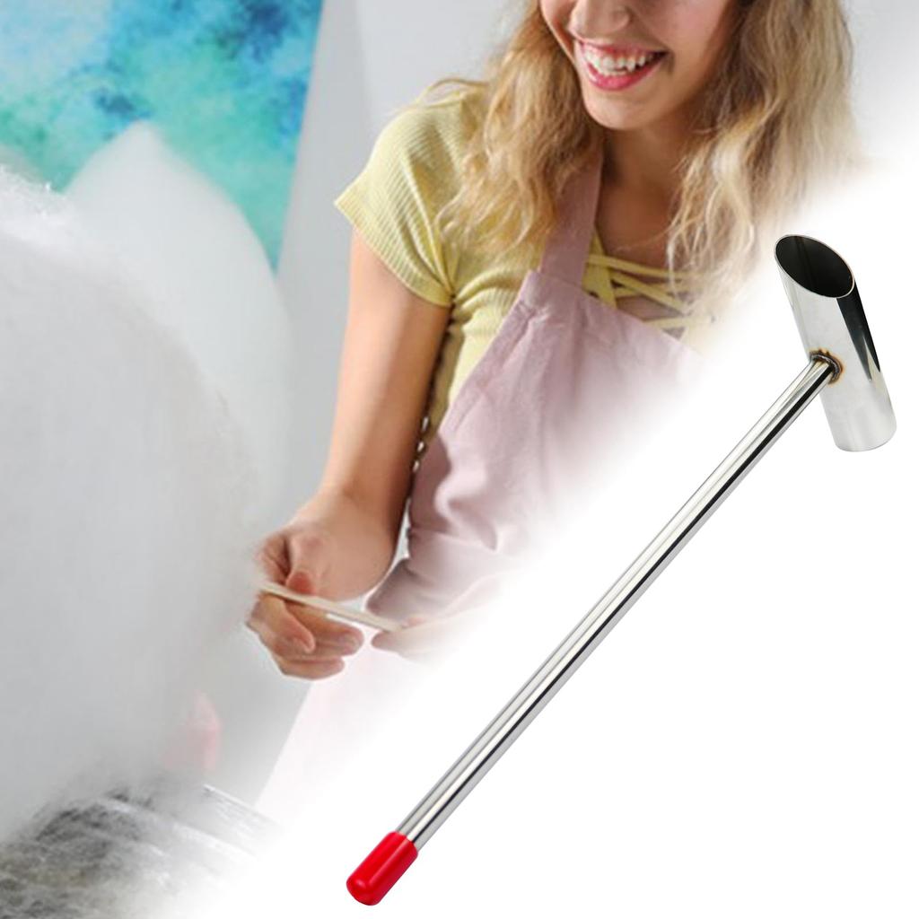 Naběračka na cukrovou vatu z nerezové oceli odolné proti rzi pro domácí a komerční použití Ideální na večírky