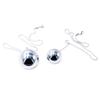 Adult Anal Toys: Metal Bead and Chain Plugs, Rear Entry Plugs for Male & Female, with Leash Attachment