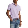 Polo Ralph Lauren Logo Embroidered Solid Color Short Sleeve Polo Shirt Men tops Light-Purple 710680784-370