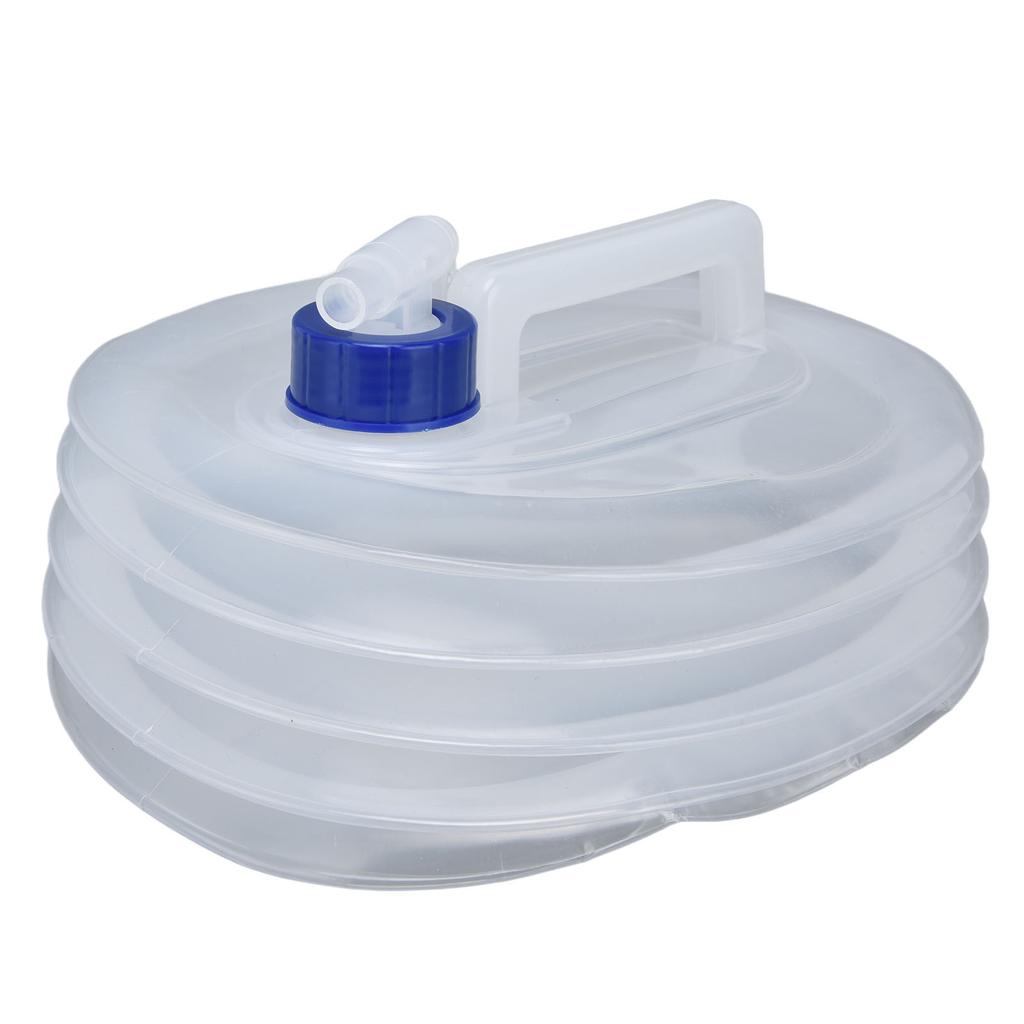 Foldable Camping Water Container Large Capacity Safe Poisonless Portable Lightweight Widely Used