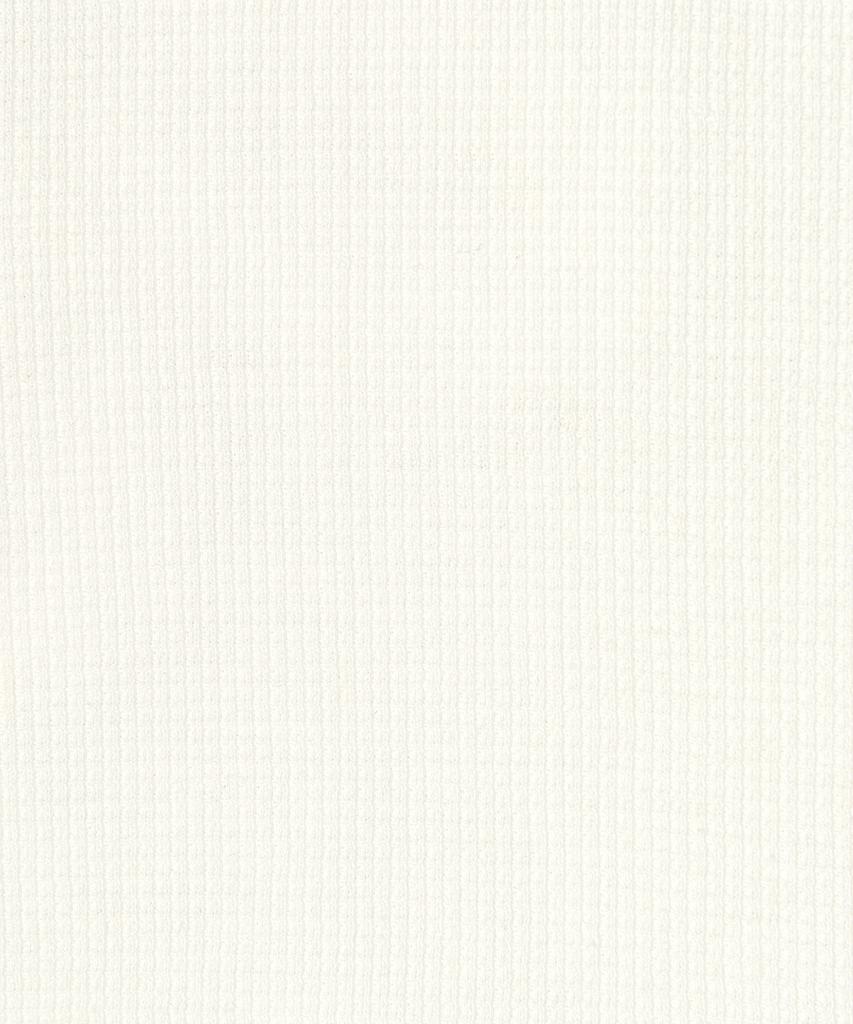 PEACE MAKER Flower Off-Shoulder Waffle Ls (White)