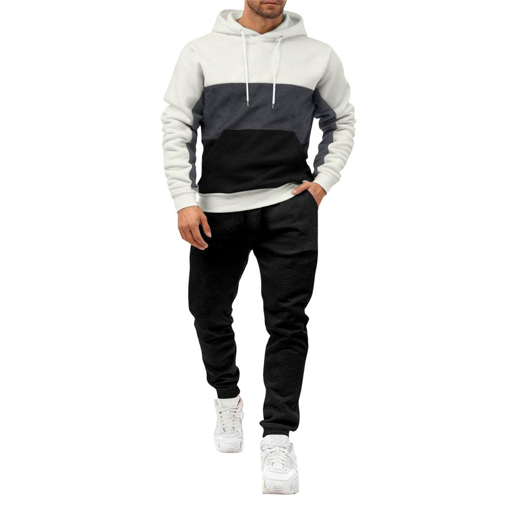 Men's Fall/Winter Hooded Sports Set