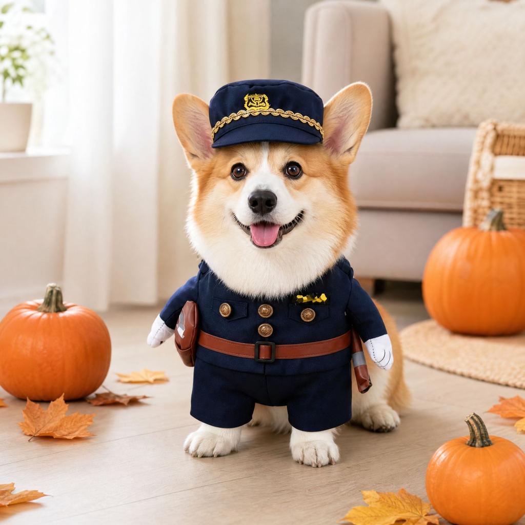 Halloween Pet Costume Funny Dress Up Outfit for Small Medium Dogs and Cats for Holiday Parties