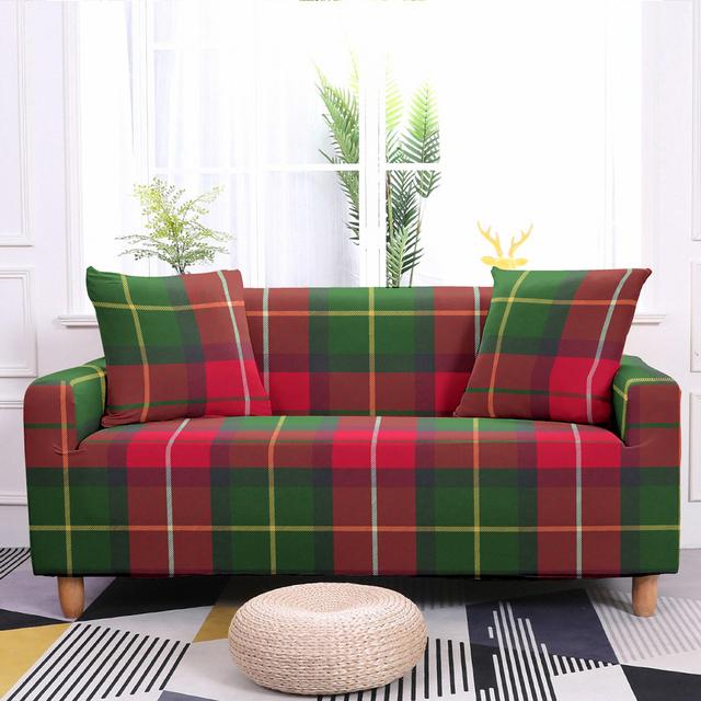 Geometrický potah na pohovku do obývacího pokoje Elastický potah na pohovku Mandala Potisk Stretch Potah Rohový potah na pohovku Křeslo Home Decor