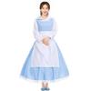 [monoii] Die Schöne und das Biest La Belle Cosplay Kostüm, Damen Halloween Kostüm, Erwachsenen Dienstmädchen Outfit, Größen S, M, L, XL, 445