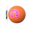 Electronic Interactive Dog Toys Ball With LED Light USB Rechargeable Automatic Moving Bouncing Shaky Ball For Indoor Play