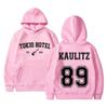 Germany Rock Band Tokio Hotel Kaulitz 89 Back Print Hoodie Unisex Women Vintage Oversized Sweatshirt Unisex's Gothic Black Streetwear