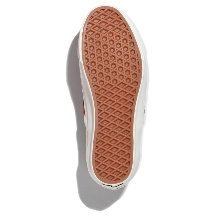 Vans Slip-On Comfortable Fashion Versatile Low-Top Skate Shoes Unisex Sneakers Red VN0007PJYJY1