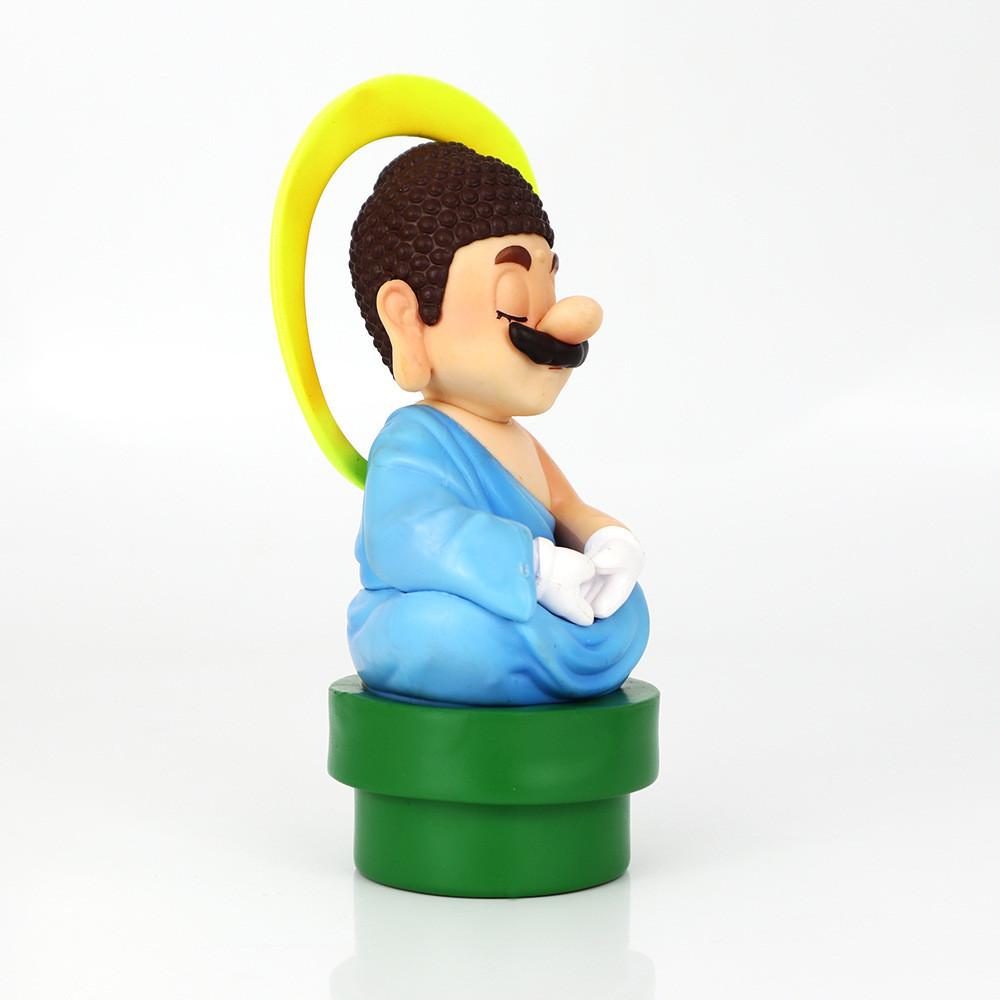 Super Mario Charming Anime Figurine Display With Colorful Water Pipe Style Mario