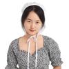 Touca de Cabelo Chapéu Prairie Traje Colonial Algodão [BLESSUME] Feminino 100% (Estilo-03)