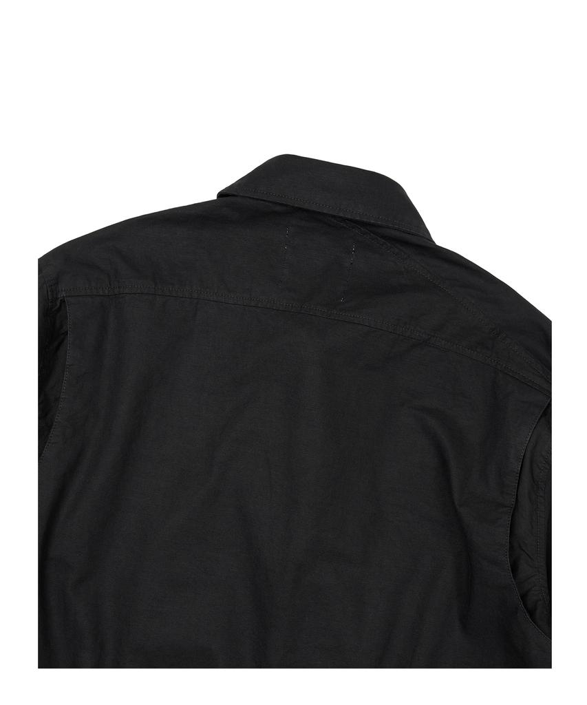 ETCE Curved Cotton Shirts (Black)