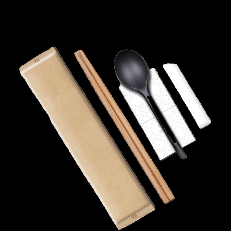 Hàndùn Disposable Kraft Paper Cutlery Set