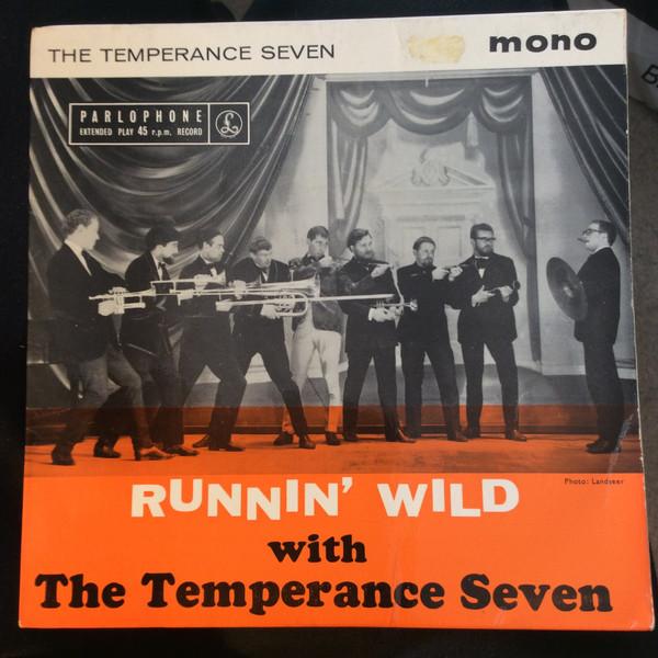 

7inch Record TEMPERANCE SEVEN Runnin Wild With The Temperance Se GEP8872 PARLOPHONE 1962 UK Jazz Used