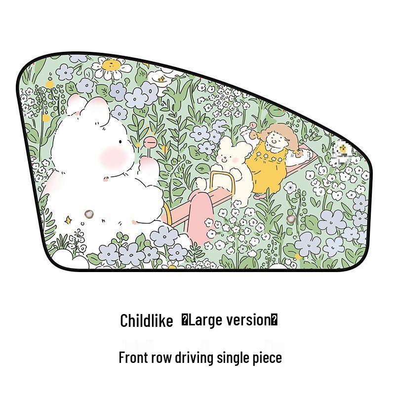 

Retractable Magnetic Car Sunshade: Sun Protection & Heat Insulation for Baby Side Windows Driver Side Single