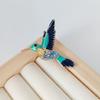 Yousheng Bird Brooch Realistic Flying Bird Colorful Rhinestone Decor Smooth Clothes Decoration Jewelry Anti-rust Colorfast Lady Dress Shirt Collar