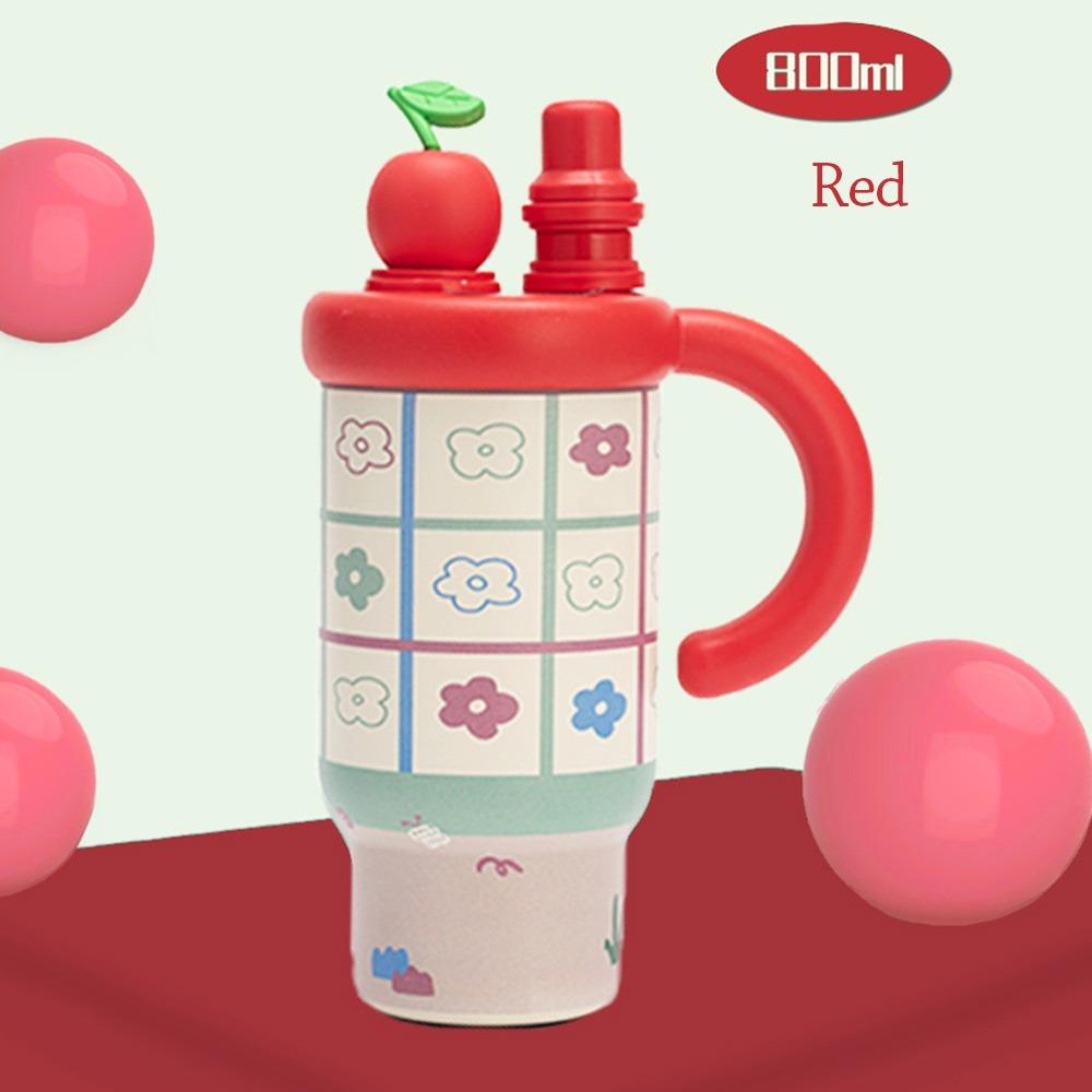 Leak-proof Coffee Cup Stainless Steel Thermal Coffee Mug Fashion Insulated Water Bottle  Travel