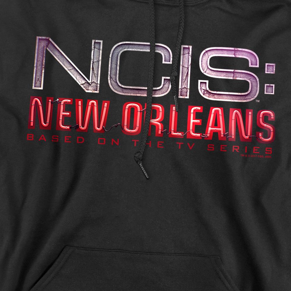 NCIS: New Orleans Mens Neon Sign Hoodie
