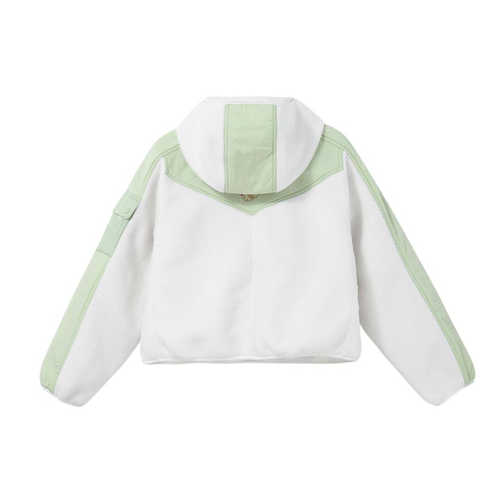 Jordan Cny Serie Half-Zip Multi-Pocket Fleece Pullover Hoodie Damen Hoodies Weiß FB1635-108